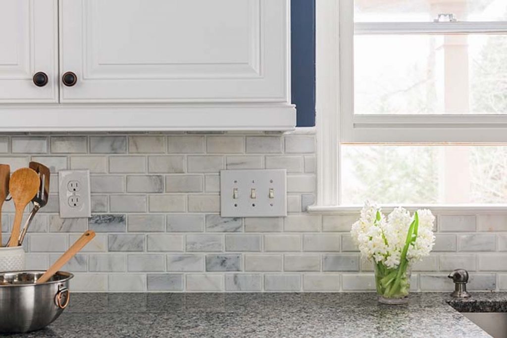sealing grout kitchen backsplash