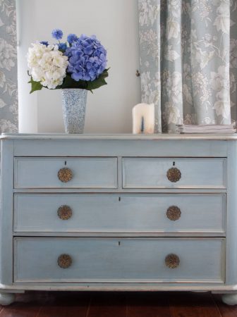 re painted dresser weekend diy project 336x450 - Kitchen Cabinets: DIY Painting